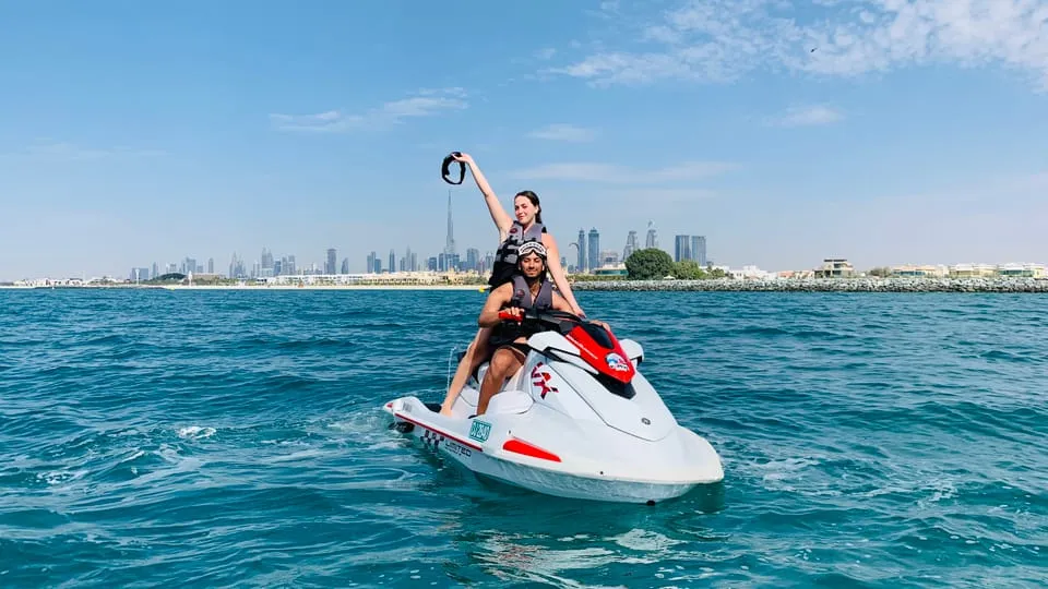 30Min JetSki Tour Burj Al Arab & Burj Khalifa Downtown Dubai - Image 3