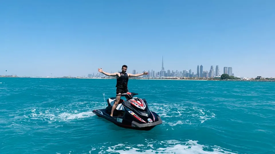 30Min JetSki Tour Burj Al Arab & Burj Khalifa Downtown Dubai - Image 4