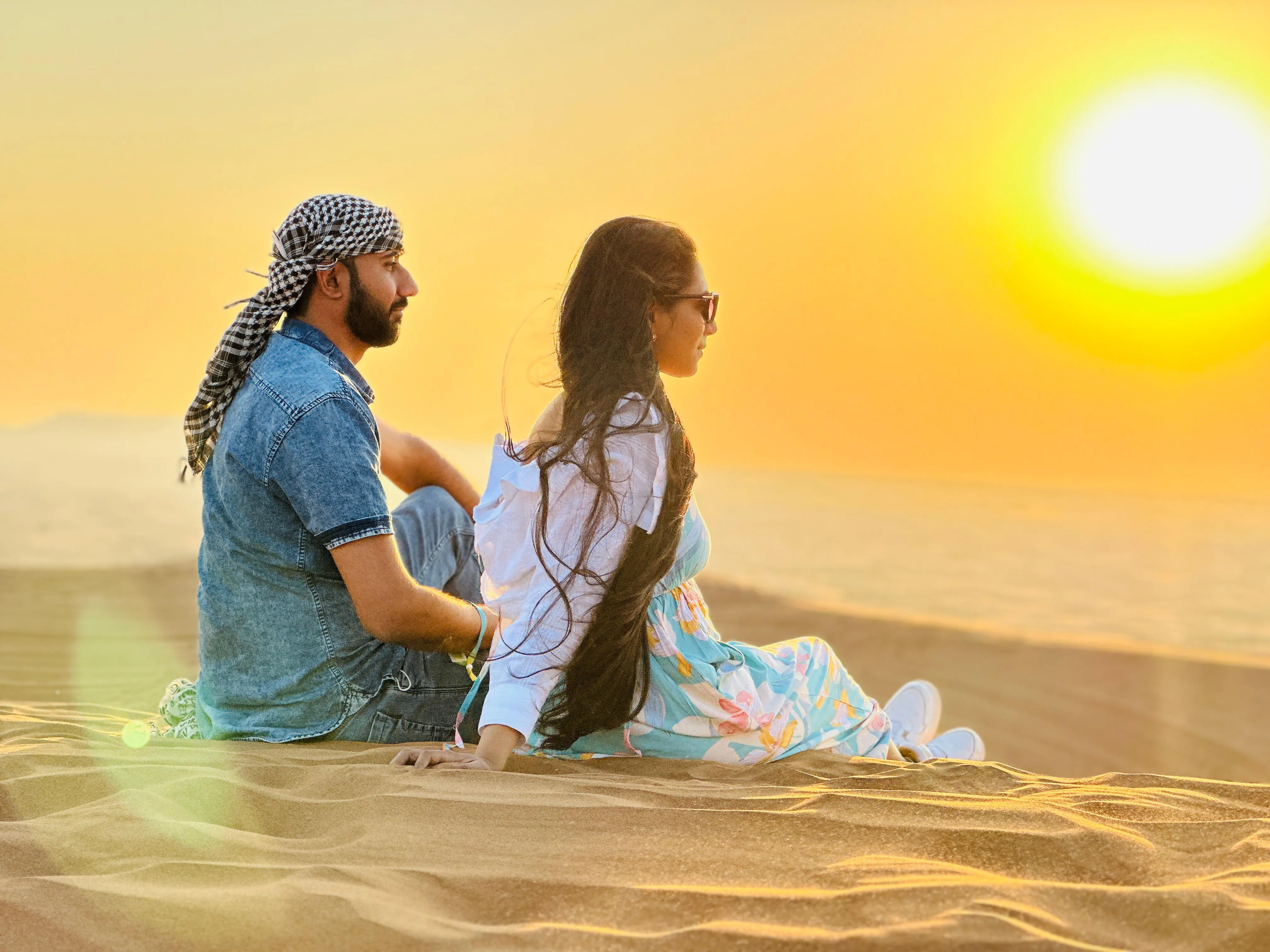 Private Dubai Morning Desert Safari With Breakfast in Desert - Image 1