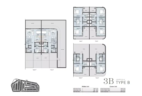 Floor plan, 3 Beds, 1,992 sq ft