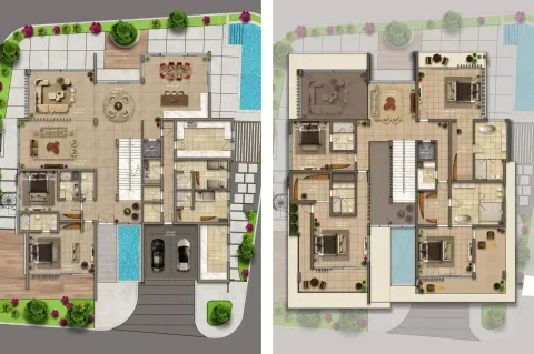 Floor plan, 6 Beds, 13,433 sq ft