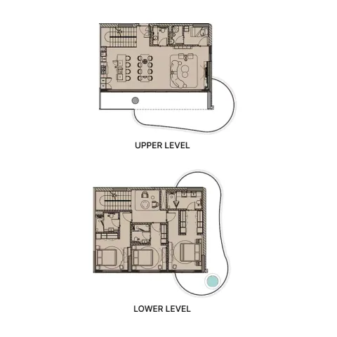 Floor plan, 3 Beds, 3,609 sq ft