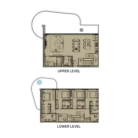 Floor plan, 4 Beds, 4,347 sq ft