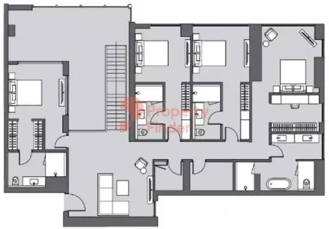 Floor plan, 4 Beds, 6,448 sq ft