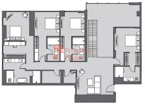 Floor plan, 4 Beds, 6,455 sq ft