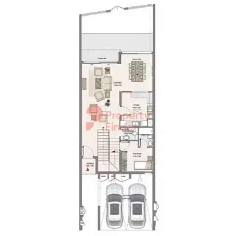 Floor plan, 3 Beds, 2,534 sq ft