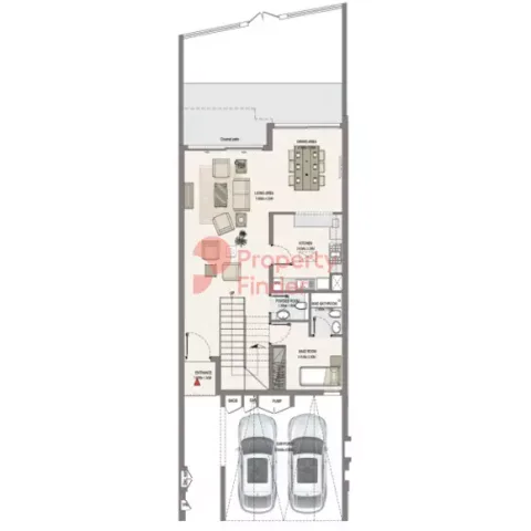Floor plan, 3 Beds, 2,546 sq ft