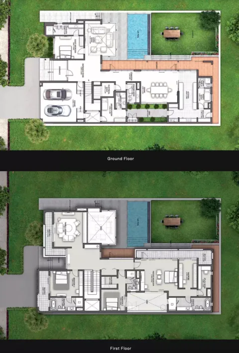 Floor plan, 4 Beds, 6,865 sq ft