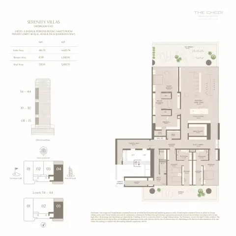Floor plan, 3 Beds, 5,689 sq ft
