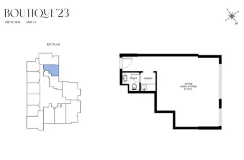 Floor plan, 3 Beds, 0 sq ft