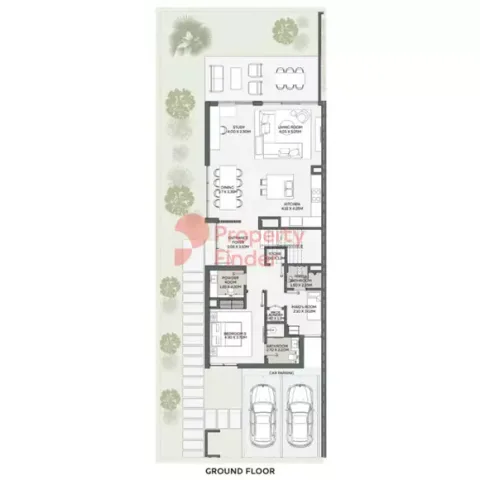 Floor plan, 5 Beds, 4,616 sq ft