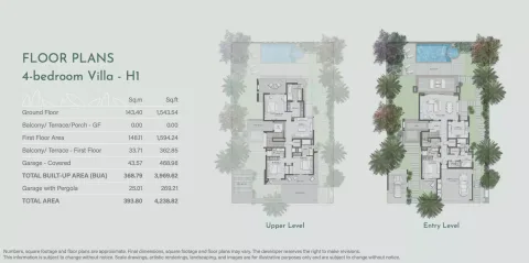 Floor plan, 4 Beds, 4,238 sq ft