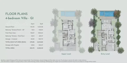 Floor plan, 4 Beds, 4,346 sq ft