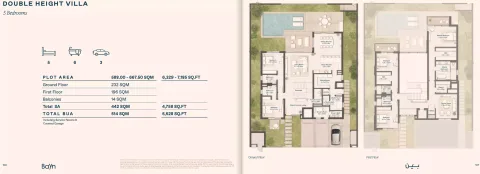 Floor plan, 5 Beds, 5,528 sq ft