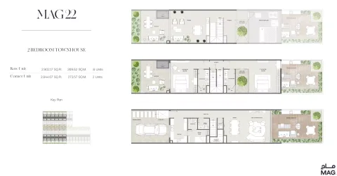 Floor plan, 2 Beds, 2,944 sq ft