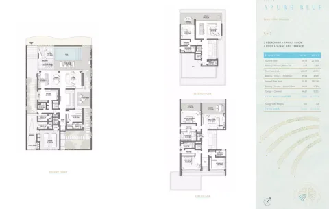 Floor plan, 5 Beds, 8,434 sq ft