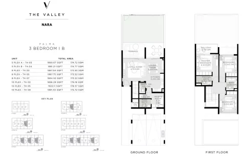 Floor plan, 3 Beds, 1,891 sq ft
