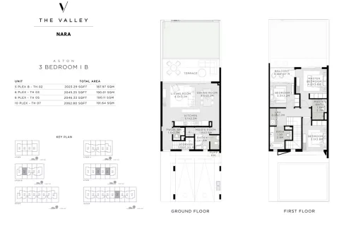 Floor plan, 3 Beds, 2,062 sq ft