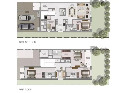 Floor plan, 4 Beds, 3,325 sq ft