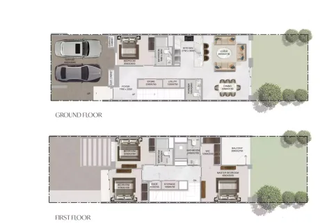 Floor plan, 4 Beds, 2,520 sq ft