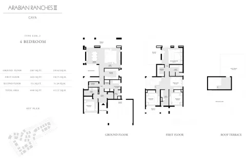 Floor plan, 4 Beds, 4,440 sq ft