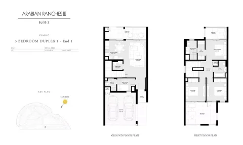 Floor plan, 3 Beds, 2,293 sq ft