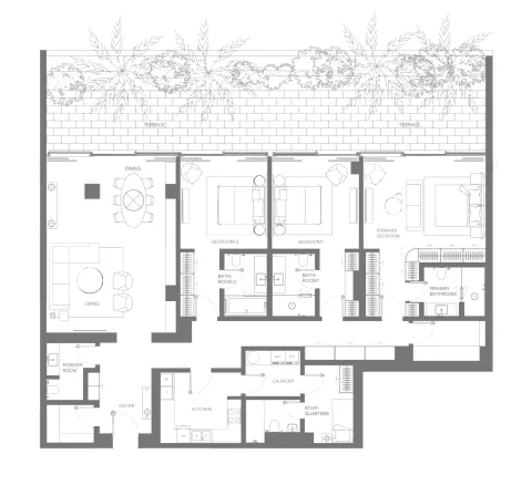 Floor plan, 3 Beds, 3,294 sq ft