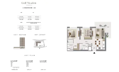 Floor plan, 2 Beds, 1,149 sq ft