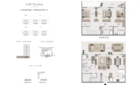 Floor plan, 3 Beds, 2,861 sq ft