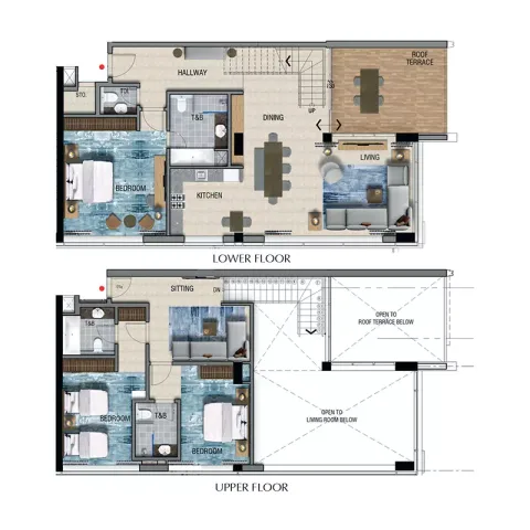 Floor plan, 3 Beds, 2,467 sq ft