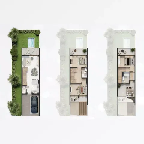 Floor plan, 3 Beds, 2,407 sq ft