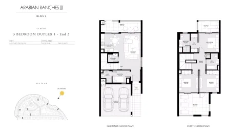 Floor plan, 3 Beds, 2,287 sq ft