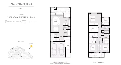 Floor plan, 3 Beds, 2,210 sq ft
