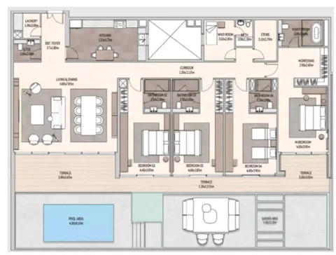 Floor plan, 4 Beds, 4,811 sq ft