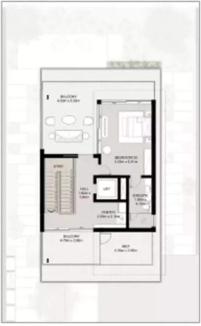 Floor plan, 4 Beds, 5,129 sq ft