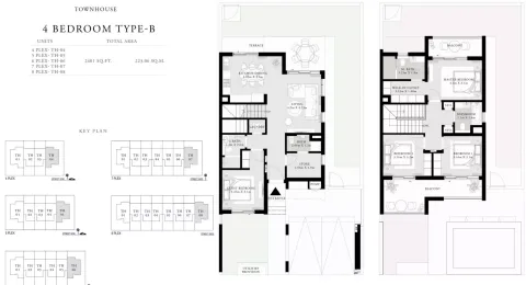 Floor plan, 4 Beds, 2,401 sq ft