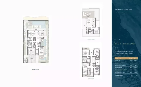 Floor plan, 6 Beds, 7,307 sq ft