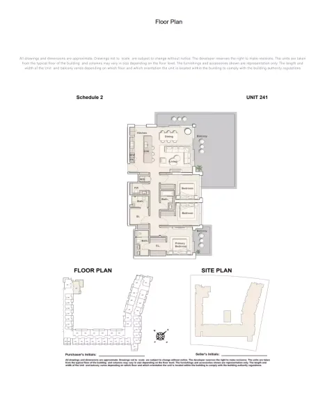 Floor plan, 3 Beds, 2,263 sq ft