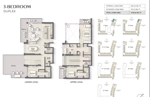 Floor plan, 3 Beds, 3,778 sq ft
