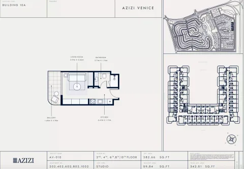 Floor plan, Studio, 342 sq ft