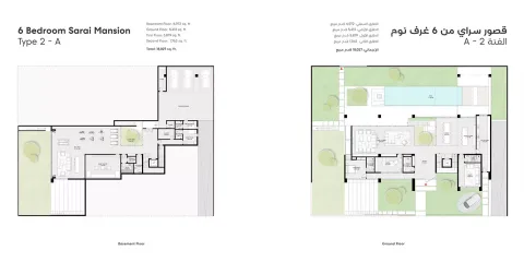 Floor plan, 6 Beds, 18,027 sq ft