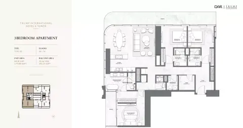 Floor plan, 3 Beds, 1,777 sq ft