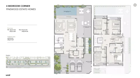 Floor plan, 4 Beds, 4,659 sq ft