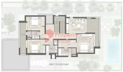 Floor plan, 4 Beds, 4,057 sq ft