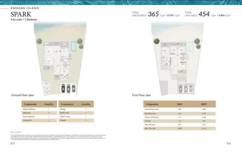 Floor plan, 5 Beds, 4,886 sq ft