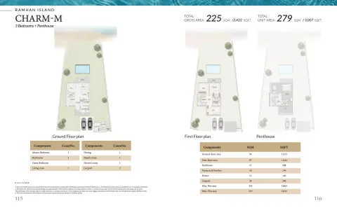 Floor plan, 3 Beds, 3,007 sq ft