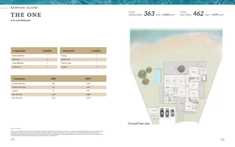 Floor plan, 4 Beds, 4,974 sq ft
