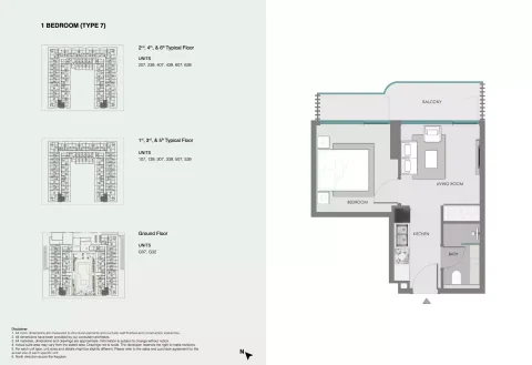Floor plan, 1 Bed, 0 sq ft