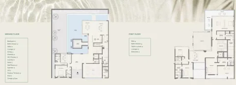 Floor plan, 5 Beds, 8,820 sq ft