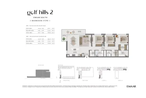 Floor plan, 3 Beds, 1,750 sq ft